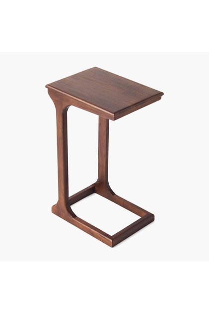Mango Wood Top Side Table - 41x31x66 cms