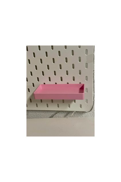 2-Pack Rack Perforated Board Accessory – Wall Board Organizer and Multi-Purpose Holder