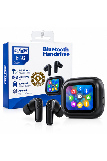 Wireless Bluetooth Headset + Smart Touch Screen