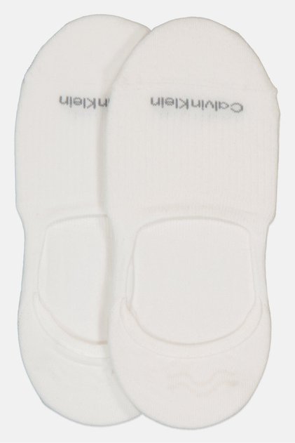 Women 2 Pairs Brand Logo Mid Cut Socks, White