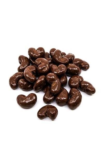 Dragee Cashew coated with Dark chocolate 200 gram.