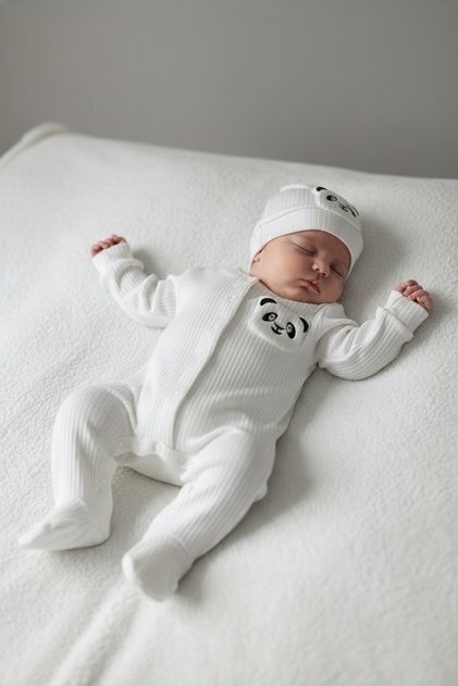 BEBEK PANDA TULUM ŞAPKALI