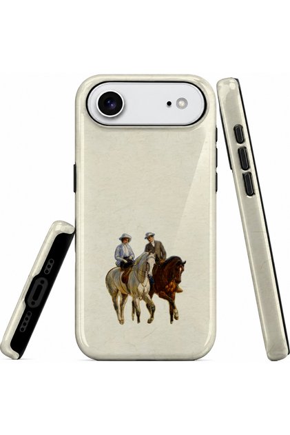 iPhone 17 Air Compatible - Steppe's Manita Troopers, Double Layer Cover, Glossy Surface Protective Case