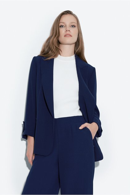 Kol Detaylı Blazer Ceket