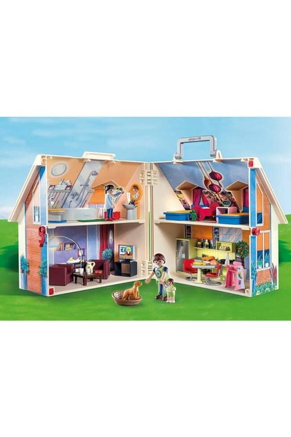 Casa de papusi 70985, portabila, Multicolor