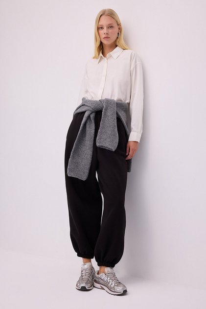 Paçasi Elastic Waisted Two-Thread Tracksuit