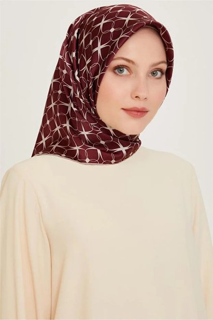 100% Sura Silk Scarf 9207D (S) (Nostalgia)-81