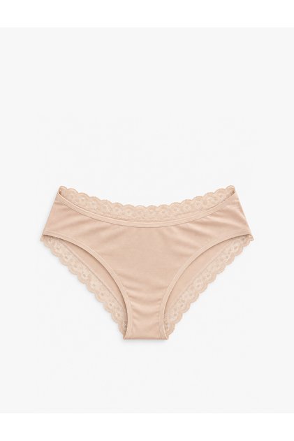 Cotton Lace Brazilian Panties