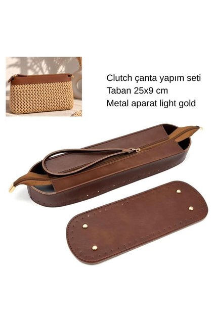 Tan Color Nez Model Clutch Bag Making Set