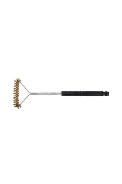 Perie pentru curatat gratar, grill, sarma, alama, 53 cm, Strend Pro