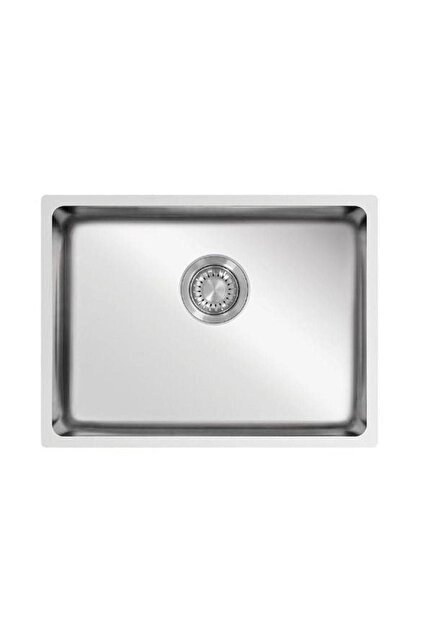 Me 550 Polisajlı 54.8x39.5 Cm Inox Paslanmaz Çelik Tezgah Altı Sifonlu Mutfak Eviyesi