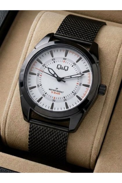Men's Wicker Cord Wristwatch