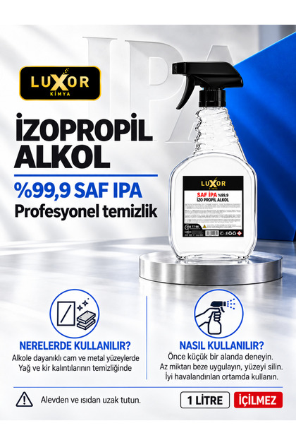 1 Lt Izopropil ipa (SPREYLİ IPA) %99.90 Saf ipa