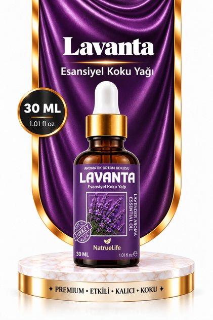 Lavanta - Esansiyel Koku Yağı - Aromatik Oda ve Ortam Kokusu 30 ML