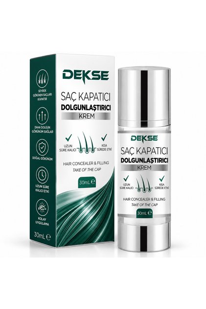 Black Saç kapatıcı dolgunlastirici sıvı krem 30 ml