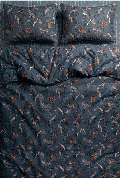 Lily Double 100% Cotton Ranforce Duvet Cover Set