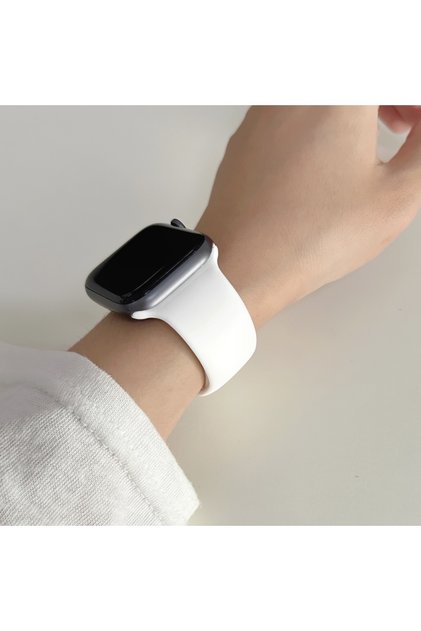 38-40-41-S10-42 S-M 9 White Straps For Apple Watch 10 46 mm 49mm 44 mm 45mm 40mm 42mm 41mm 38mm spor