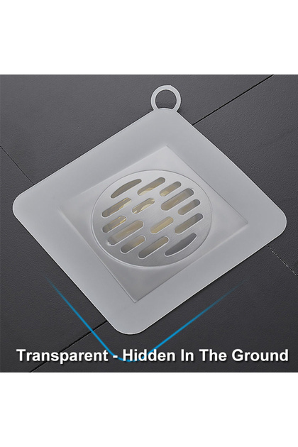 15X15CM Thick Silicone Floor Drain Deodorant Cover Bathroom Deodorant Insect-proof Seal Household Se