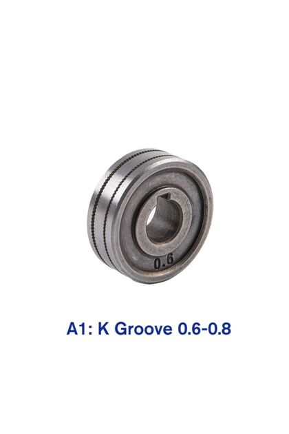 سلك لحام K Groove بسمك 0.6-0.8 مم للفولاذ والألومنيوم، سلك لحام MIG بتجاويف K و V و U