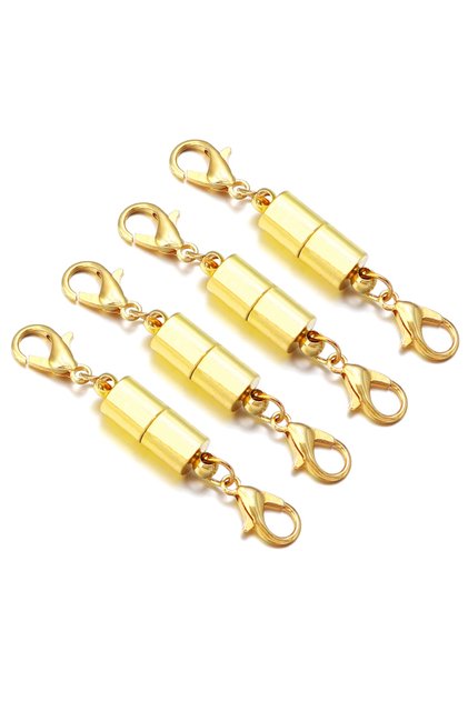 5 Sets Gold 5Sets/Lot Magnetic Clasps for Jewelry Making DIY Bracelet Necklace Magnet Clasp Connecto