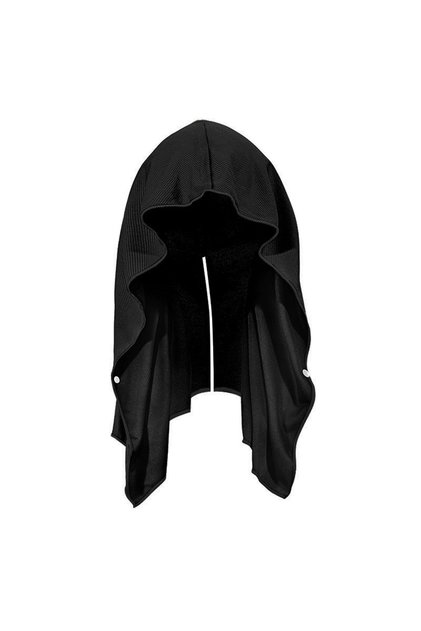 black Outdoor Sports Sun Protection and Cooling Headscarf Gym Beach Camping U-shaped Cooling Sweatsh