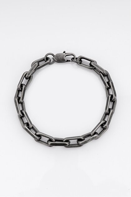 316L Stainless Steel Oxidized Sailor Men's Bracelet
