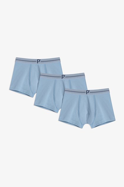 Erkek Çocuk Mavi Tonlu 3lü Boxer