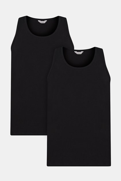 Men's Regular 2-Piece Black Athlete