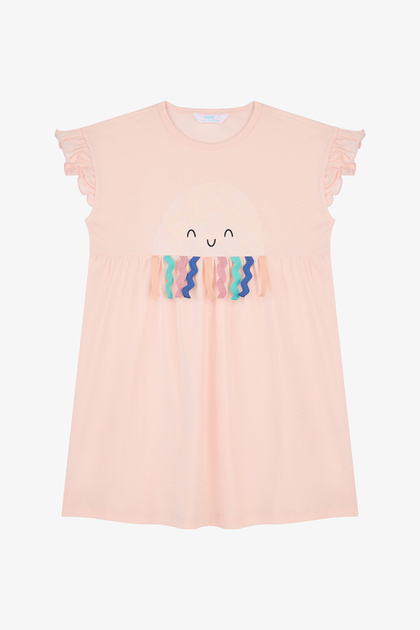 Girl's Jellyfish Cotton Dress