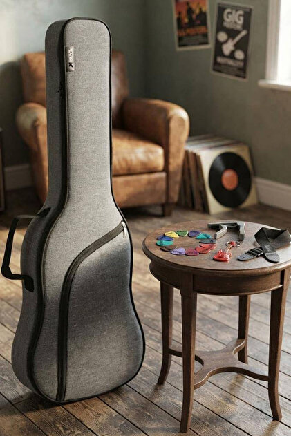 Midex Elc-40pak Husă pentru chitară electrică Geanta de concerte Husă groasă impermeabilă (HANDBAG HANGER CAPO)
