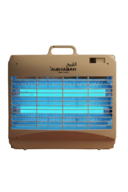 3700 Flying Insect Trap with 2 UV Tubes and Black Glue Board, Protective Grille, On/Off Switch and Carry Handle, Indoor Use, White