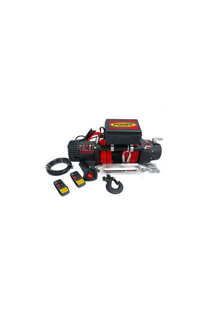 Winch 13500 Lb Sentetik Halatlı Off-road 4x4 Elektrikli Vinç 12v (mapa Dahil)