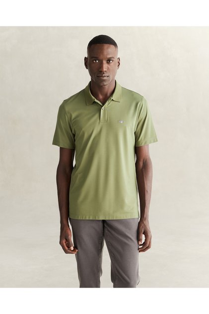 Erkek Yeşil Regular Fit Polo