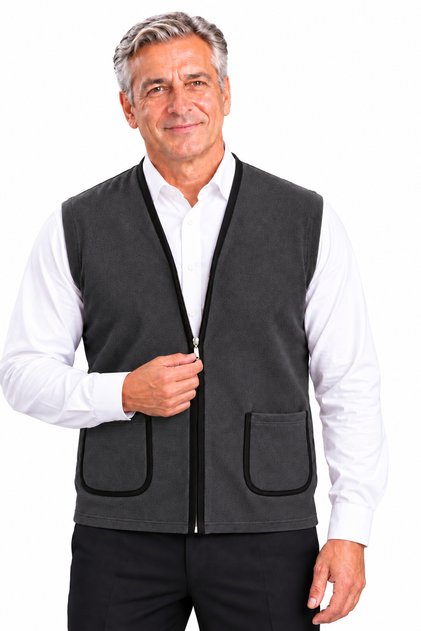 Polar Vest with Zipper