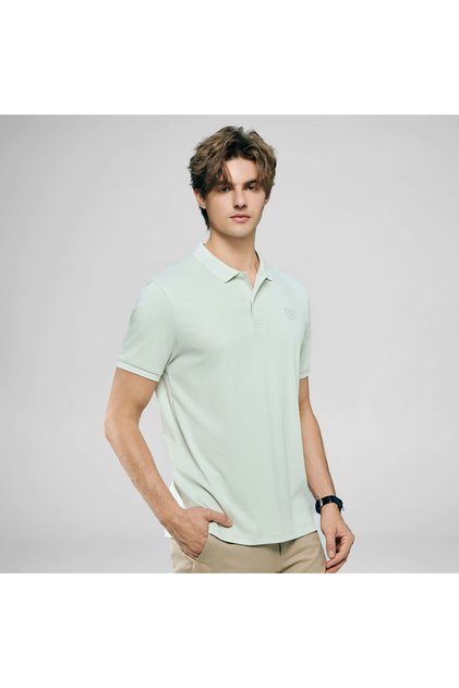 Men’s Slim Fit Liquid Touch Cotton Interlock Polo