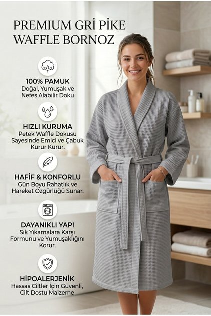 Pique Barrobe - GRAY