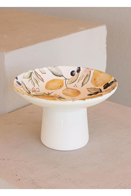 Limoncello Footed Serving Plate 20 cm