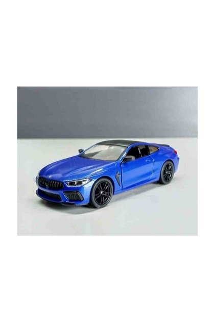 Bmw M8 Competition Coupe 1:38 Mavi Çek Bırak Model Araba