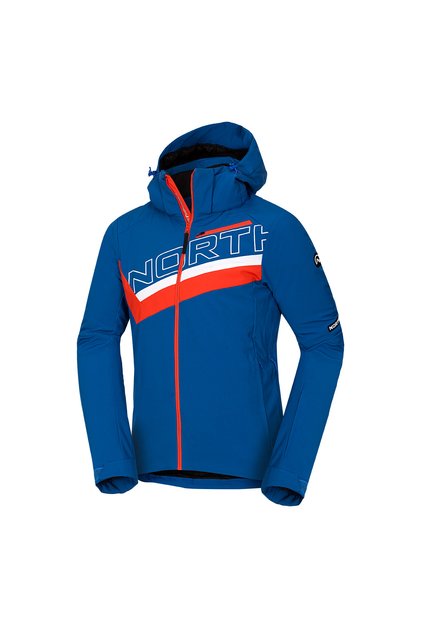 NATHAN – jachetă de schi softshell pentru bărbați, Albastru