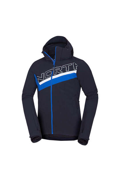 NATHAN – jachetă de schi softshell pentru bărbați, Negru
