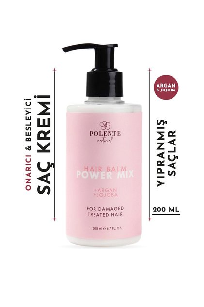 Onarıcı & Besleyici Saç Kremi - Yıpranmış, İşlem Görmüş Saçlar (200 ml)