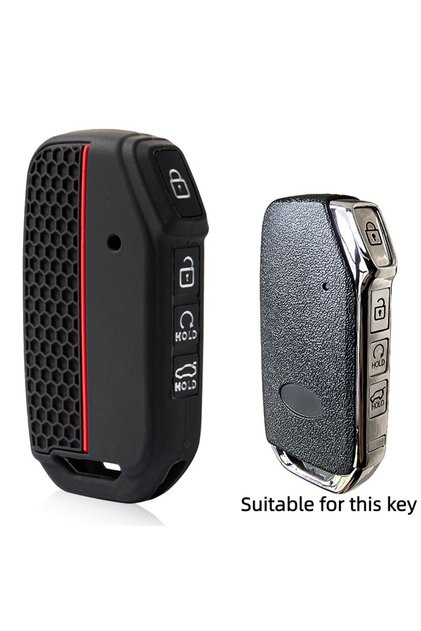 4 Buttons 2026 New Silicone Car Remote Key Case Cover For KIA KN Sportage R Stinger Sorento Ceed Cer