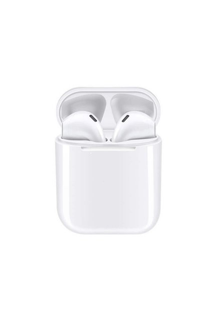 Casti Wireless i12 Bluetooth 5.0 cu Cutie de Incarcare si Control Tactil