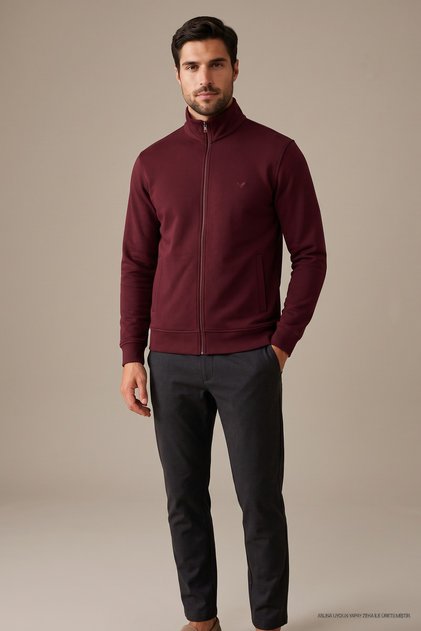 Men's Casual Basic Long-Sleeved Winter Sweater