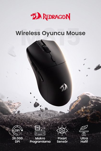 Ultra Hafif PAW3311 24.000DPI Profesyonel Oyuncu Gaming Mouse M815