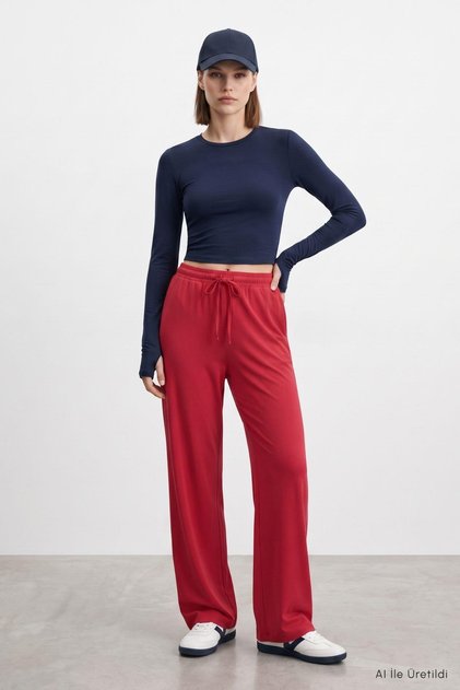 Palazzo Tracksuit 9214m Red