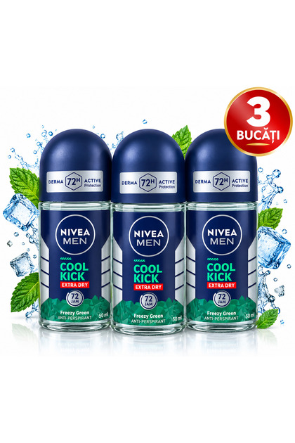 Σετ 3x 50 ml roll-on cool kick