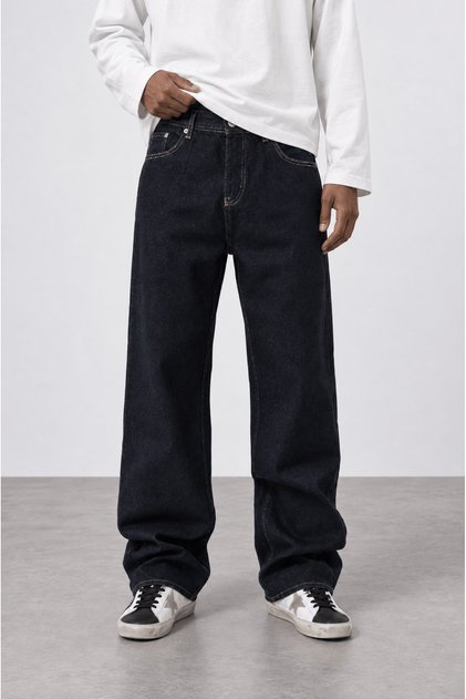 Men's Baggy Jean Navy Blue