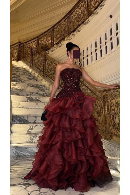 Model Name: Royal Burgundy Dress – Royal Burgundy