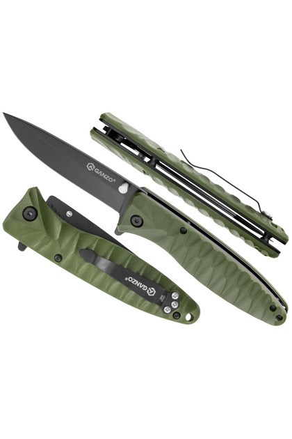 Cutit pliabil, Ganzo Firebird, Verde, F620-G1